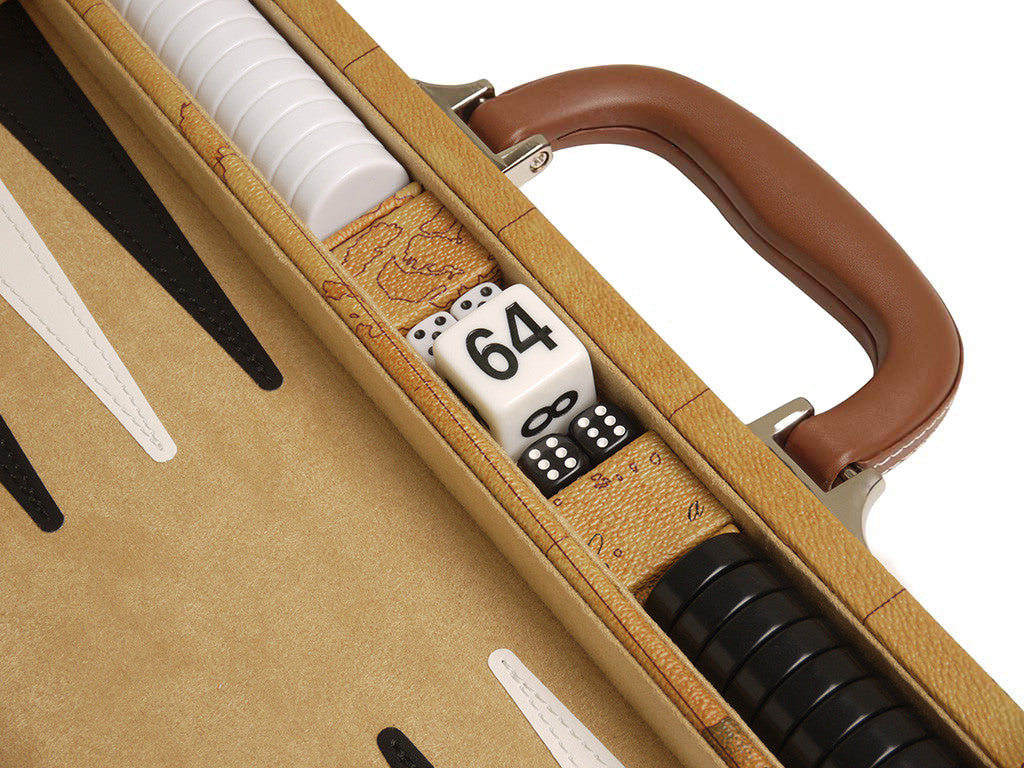 Plateau de backgammon pliable Backgammon portable avec échiquier en Plateau de backgammon pliable Backgammon portable avec échiquier en