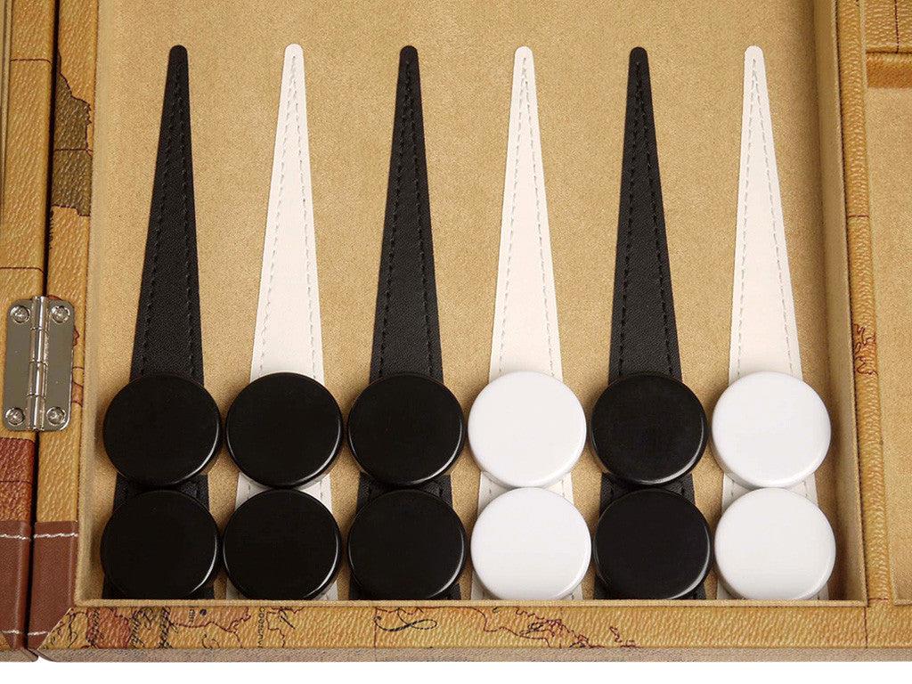 Jeu de Backgammon | Rouge et Noir Paris Jeu de Backgammon | Rouge et Noir Paris