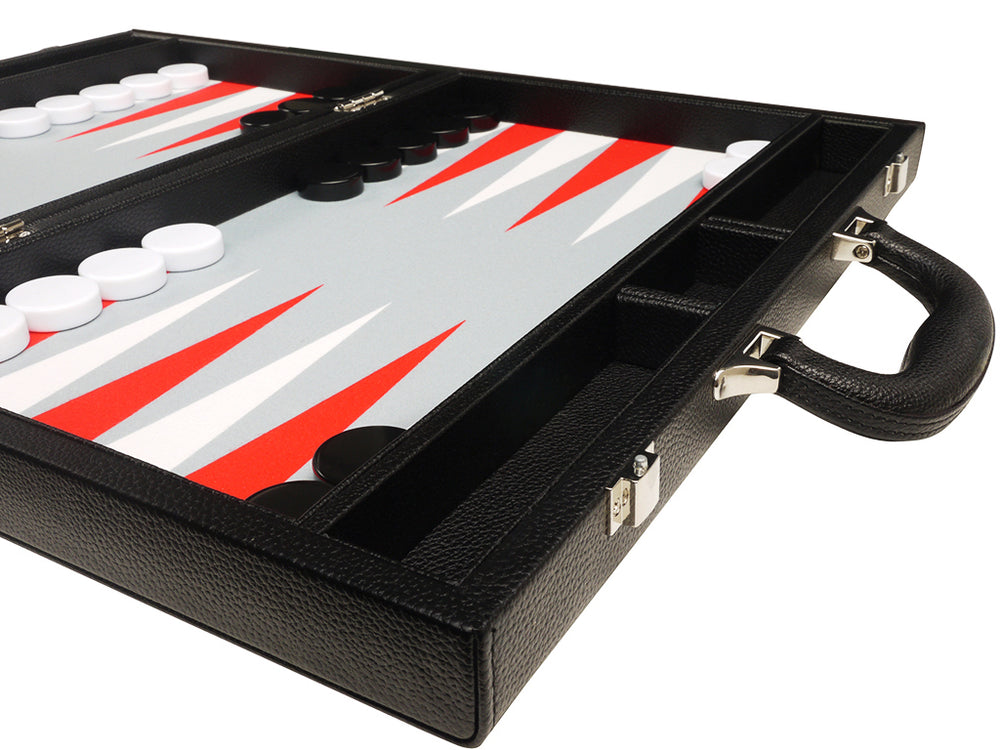 
                  
                    16-inch Premium Backgammon Set - Black with White and Scarlet Red Points - GBP - American-Wholesaler Inc.
                  
                