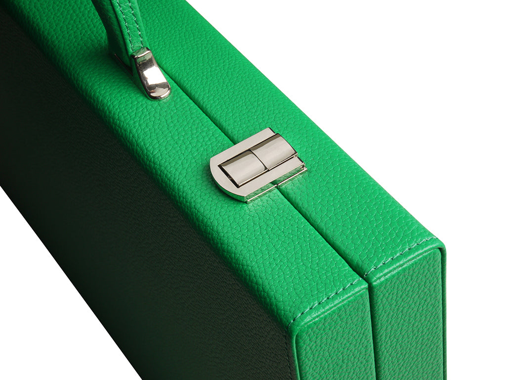 16-inch Premium Backgammon Set - Green - American-Wholesaler Inc.