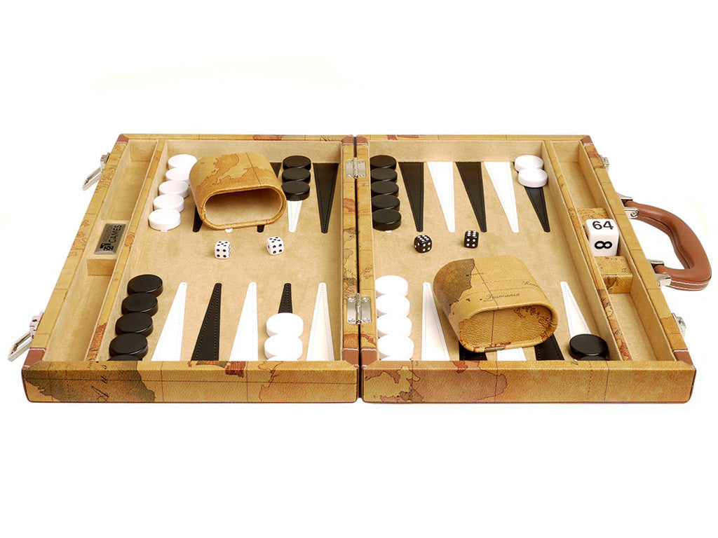 
                  
                    15-inch Map Backgammon Set - Brown Board - EUR - American-Wholesaler Inc.
                  
                